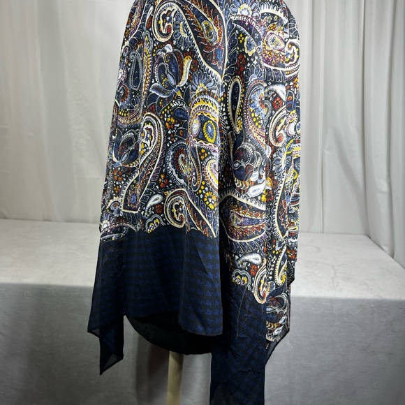 I.N. Studio Women's Paisley Sleeveless Blouse Size 2X - Picture 4 of 16